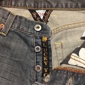 Lucky Jeans 28 Long, Slim Bootleg